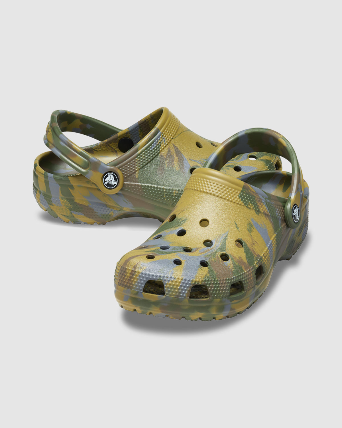 Marbled Classic Clogs ALOE/MULTI