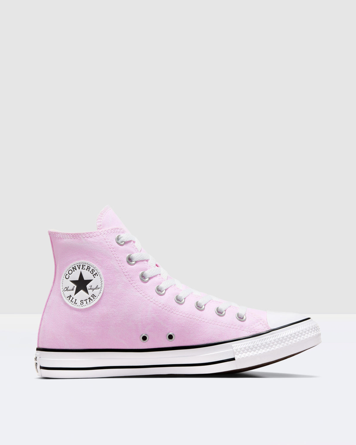 Chuck Taylor All Star Washed Canvas Hi-Top Shoes Stardust Lilac STARDUST
