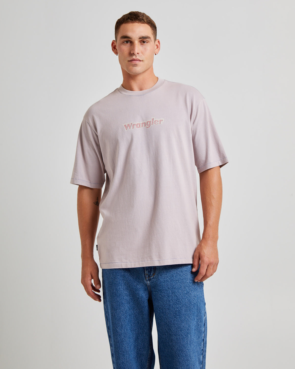 Cobra Slacker Short Sleeve T-Shirt Dirty Blue PURPLE