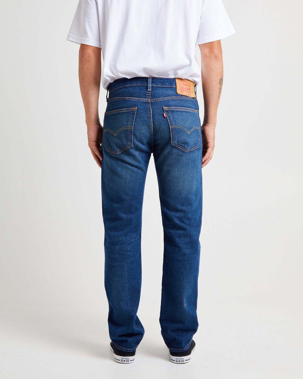 555 '96 Relaxed Straight Denim Jeans WISH YOU WOULD