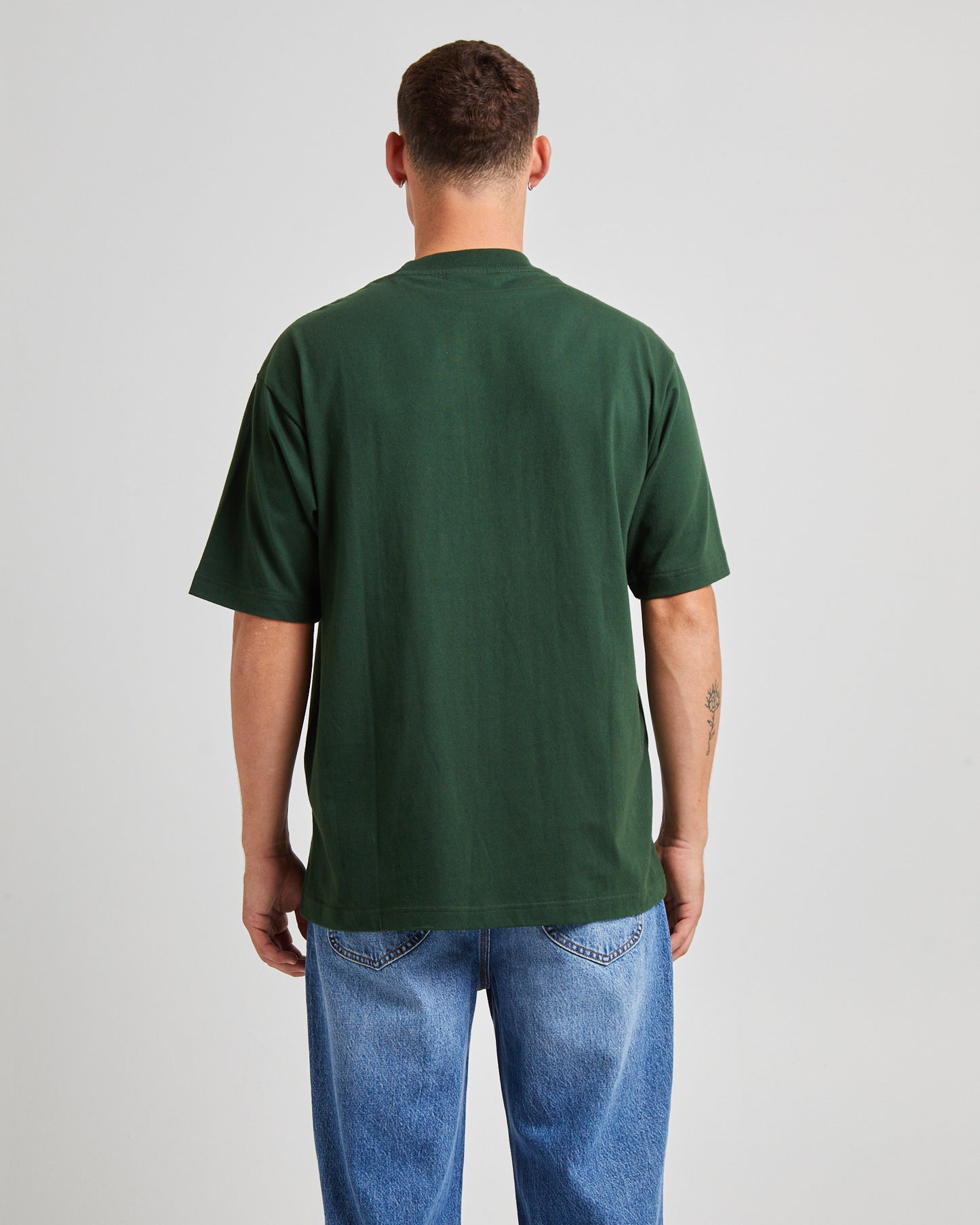 Denim Co Baggy T-Shirt Dark Forest