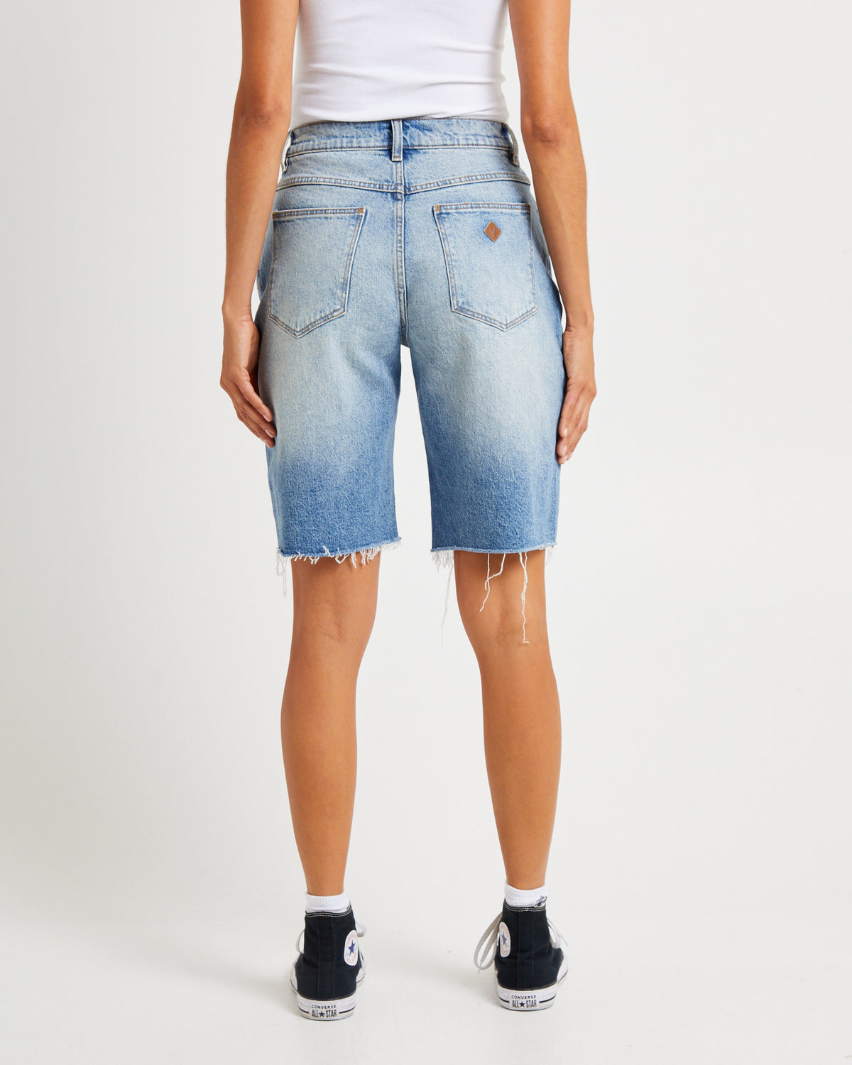 95 Baggy Denim Jorts Lula Recycled MID VINTAGE BLUE