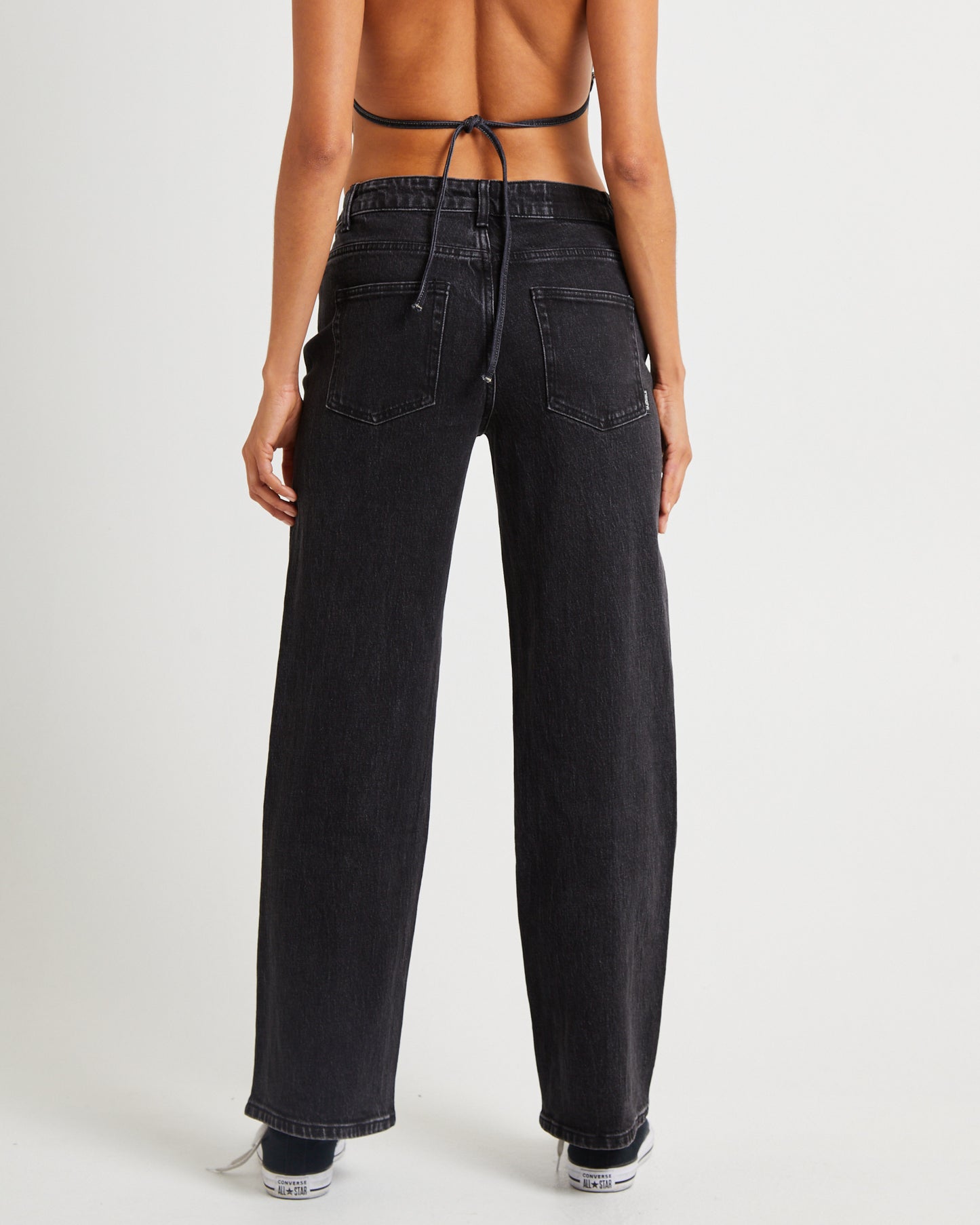 Rena Mid Rise Straight Jeans