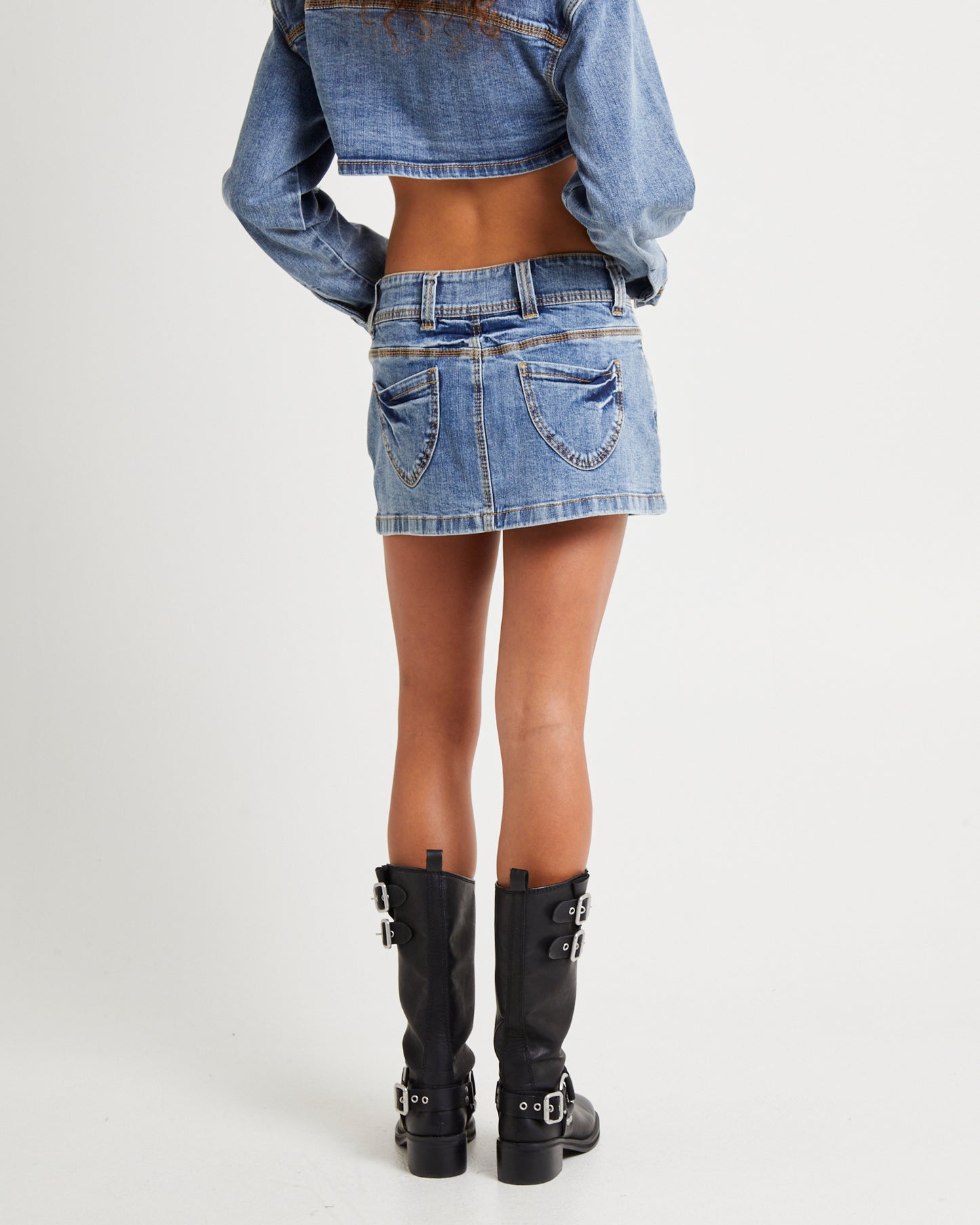 Roxy Mini Denim Skirt