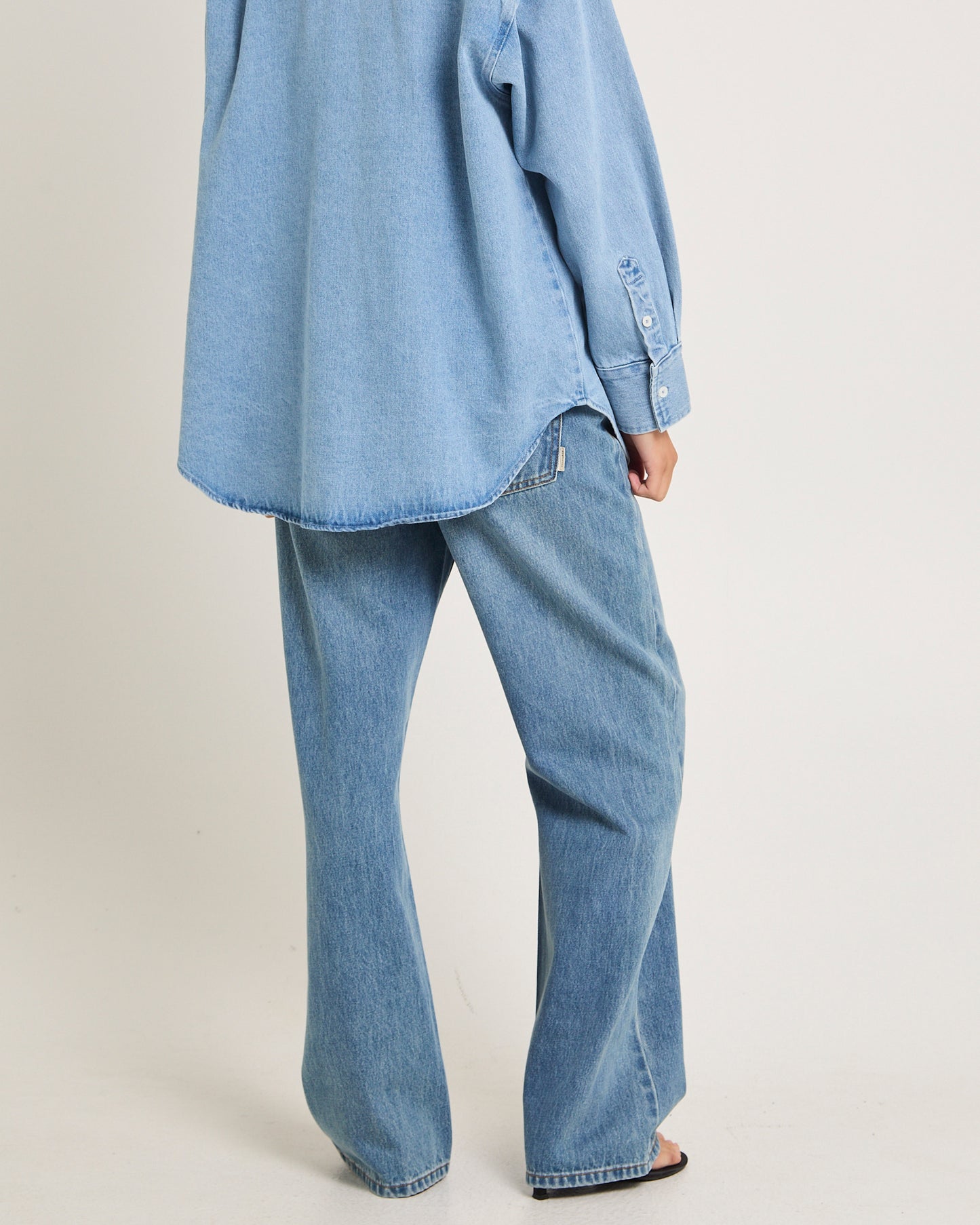Alexa Mid Rise Relaxed Denim Jeans