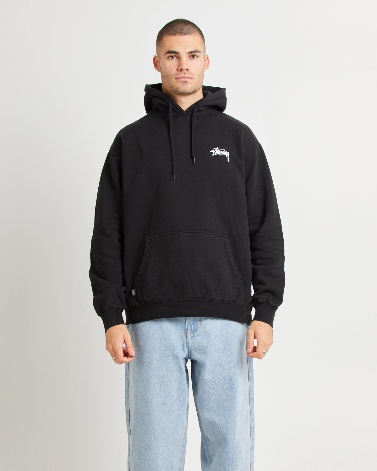 Fuzzy Dice Fleece Hoodie Black BLACK