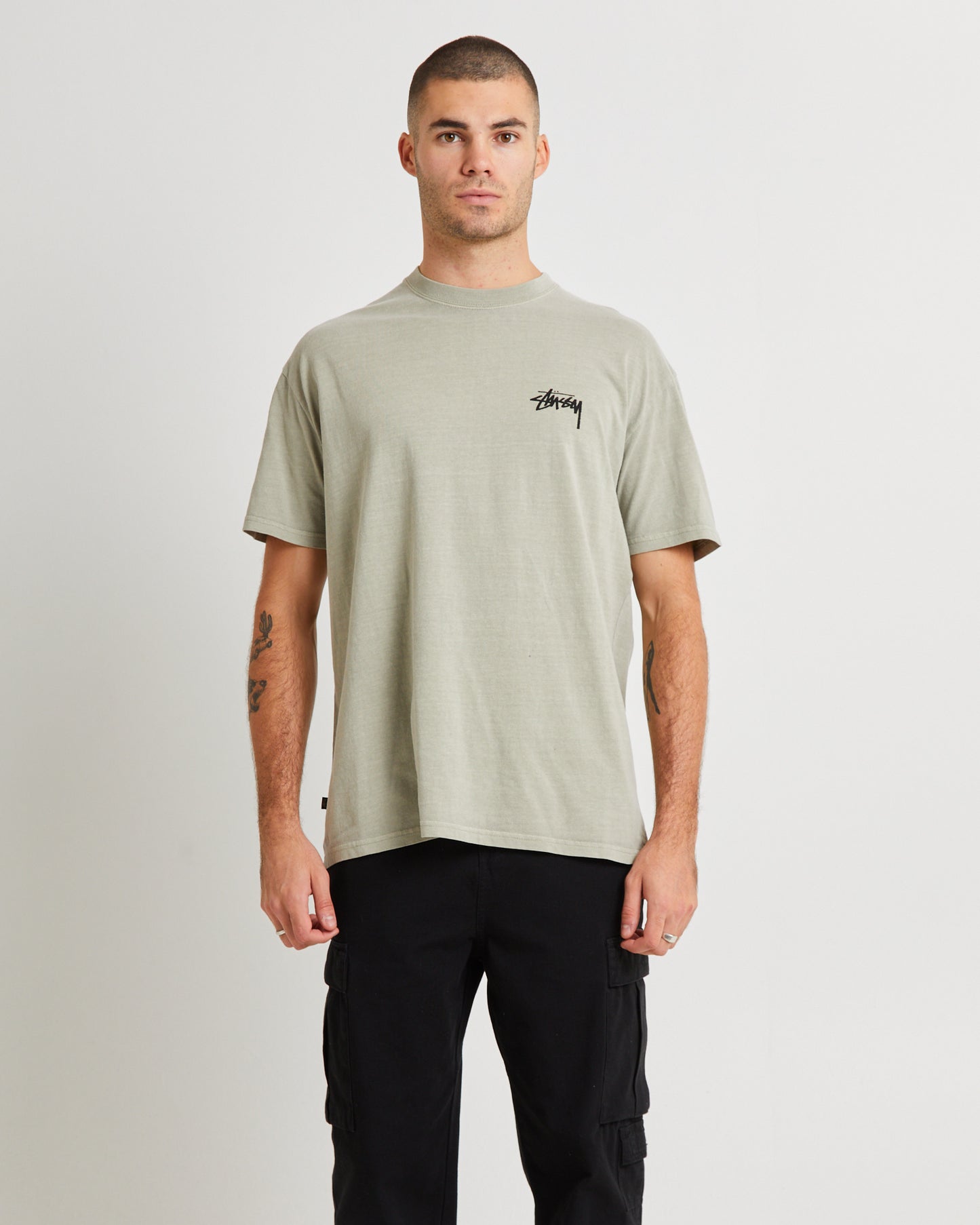 Fuzzy Dice Short Sleeve T-Shirt Olive