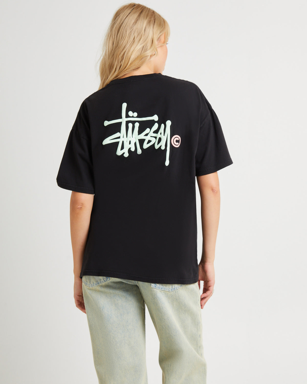 Graffiti Relaxed T-Shirt BLACK