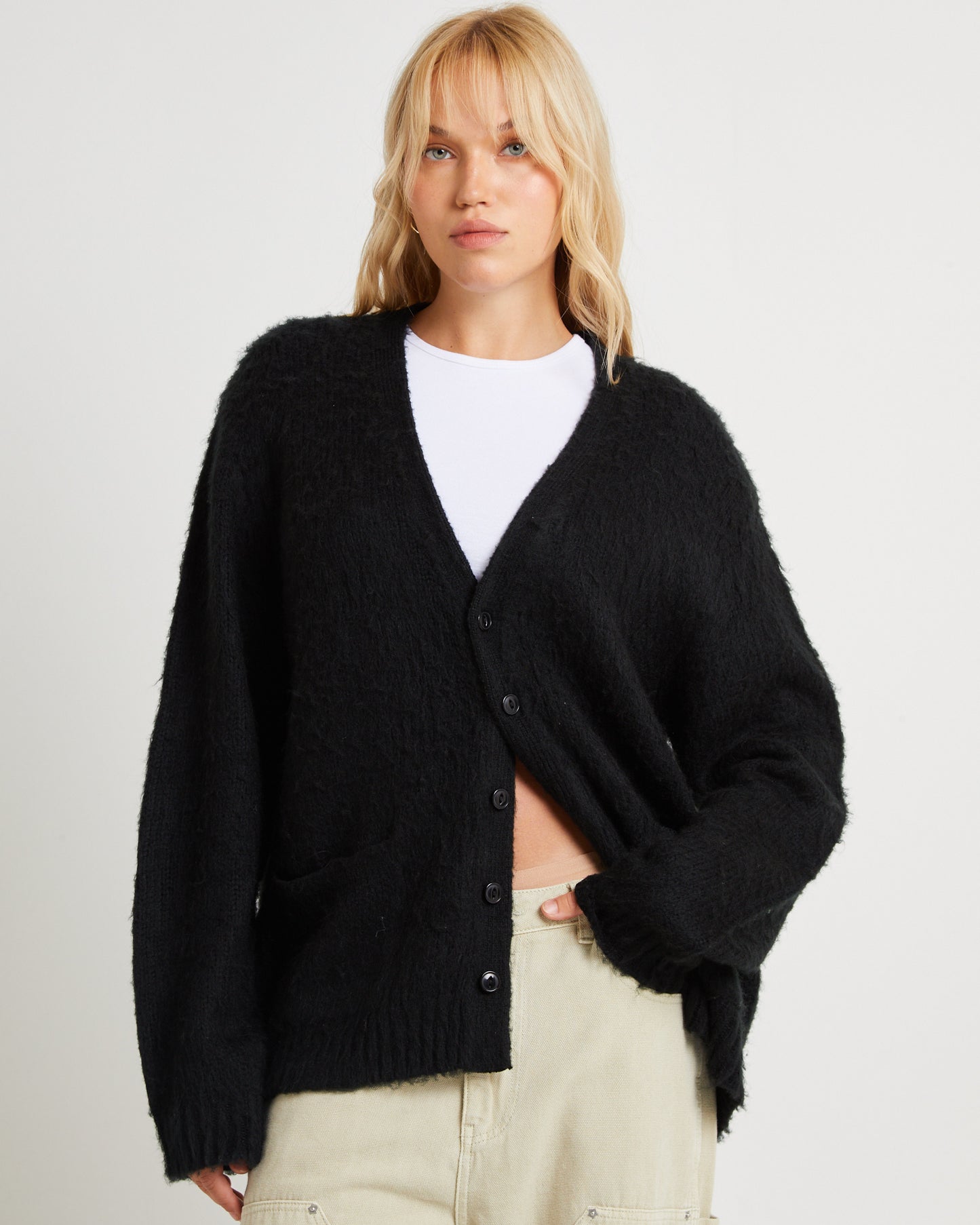 Apologies Cardigan Black