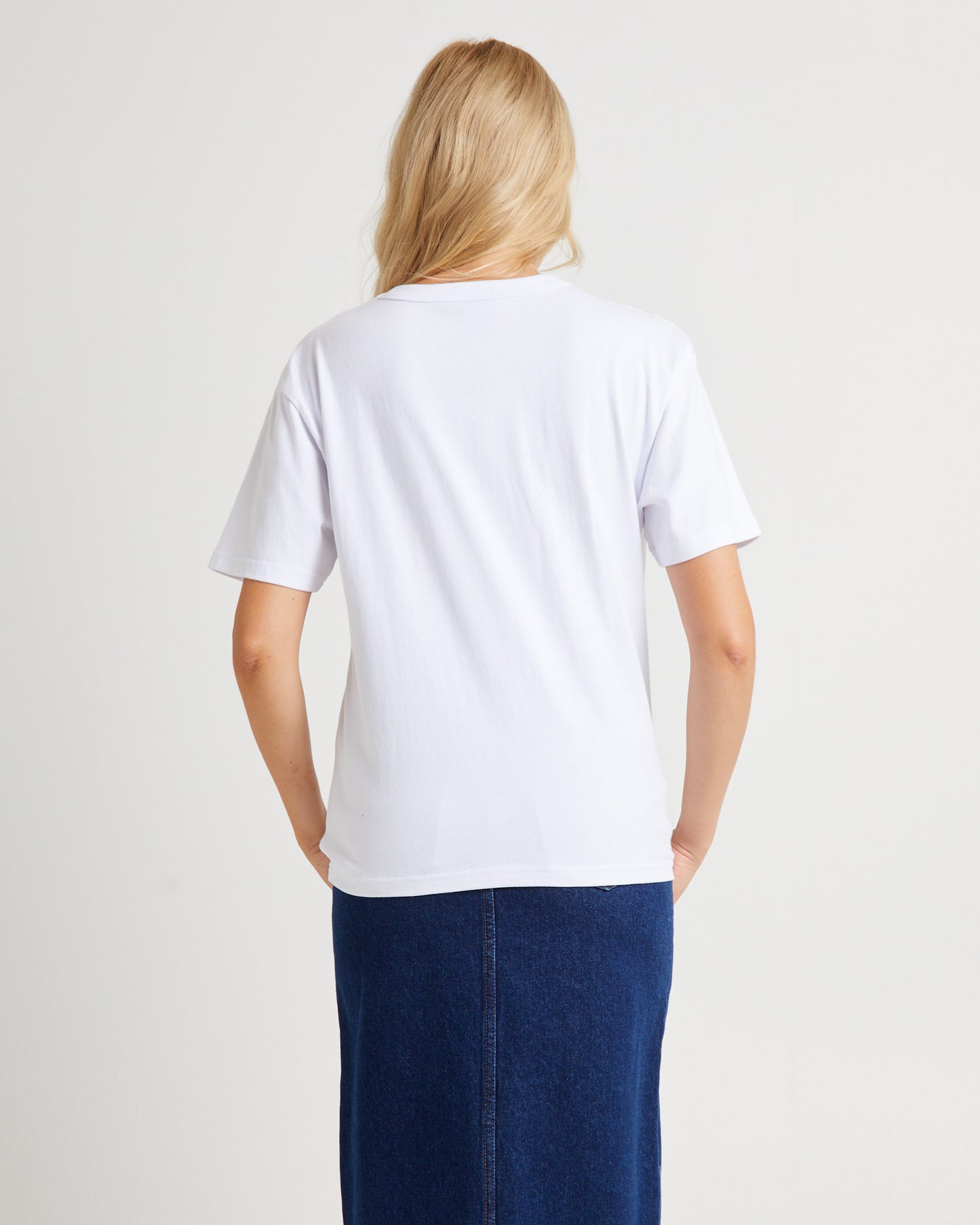 Signature Relaxed T-Shirt Optic White