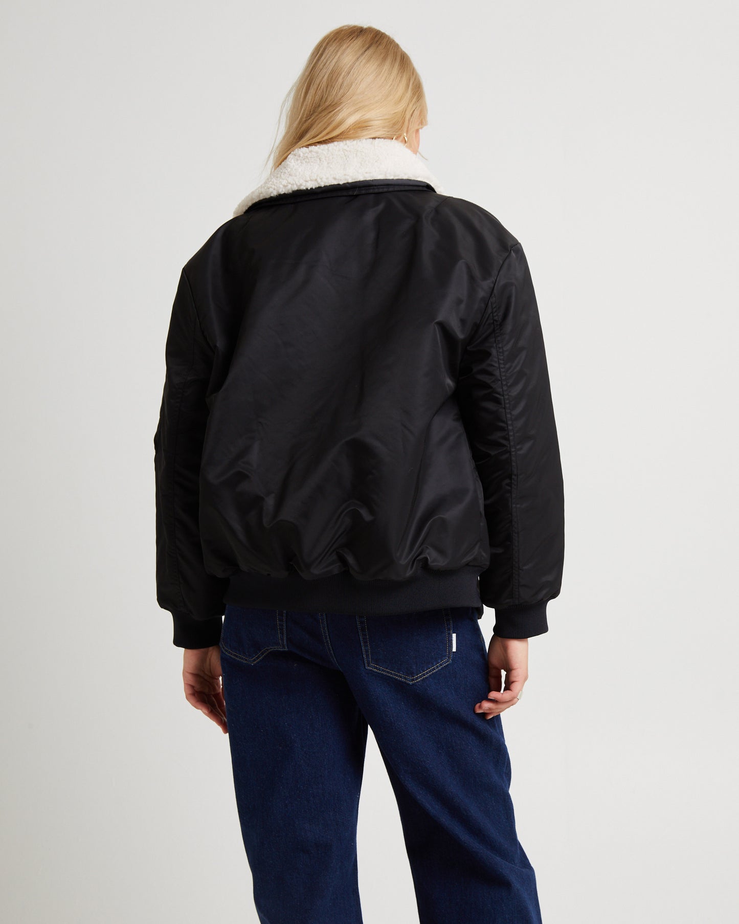 Angelina Bomber Jacket Black
