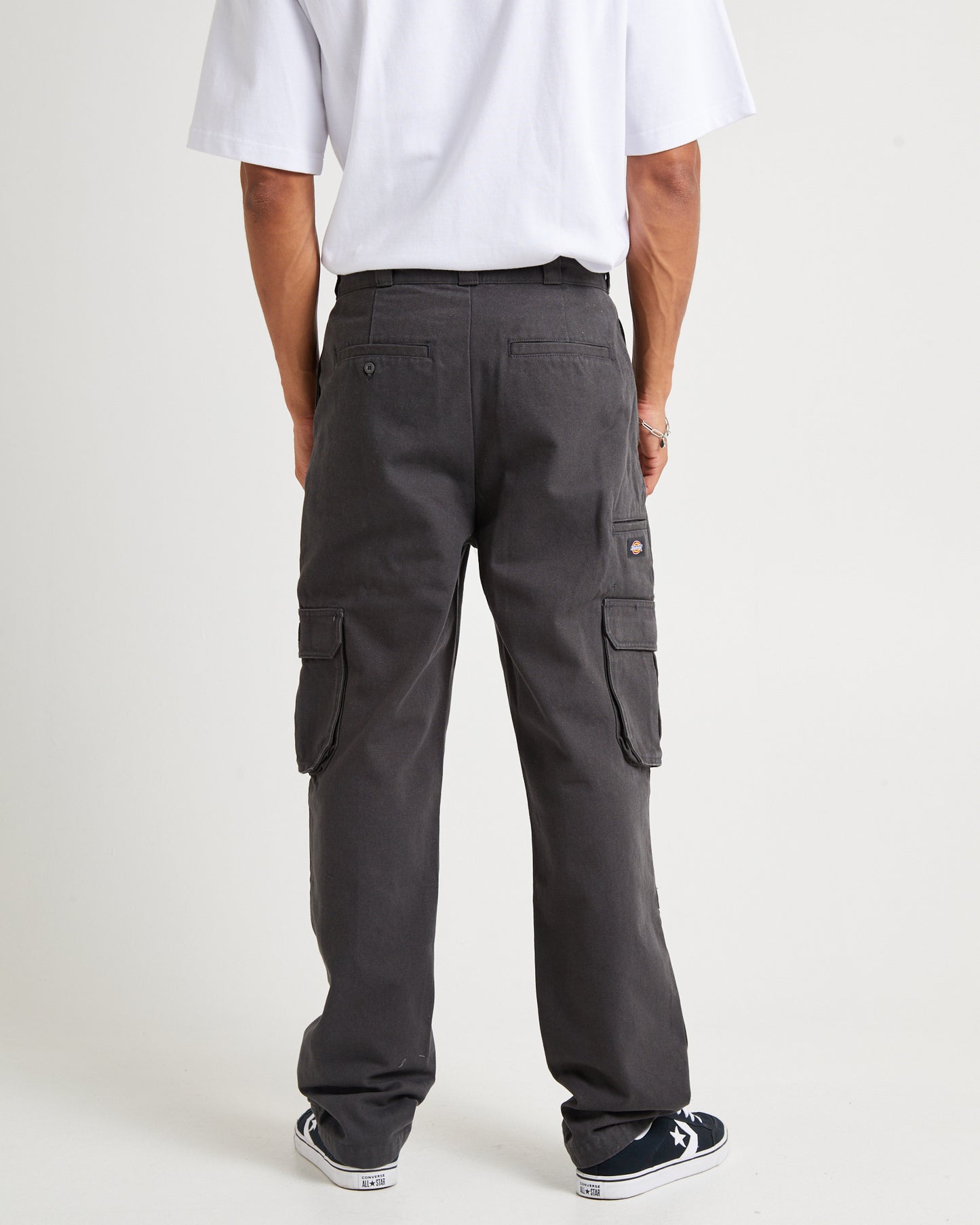85-283 Cargo Canvas Pants Navy