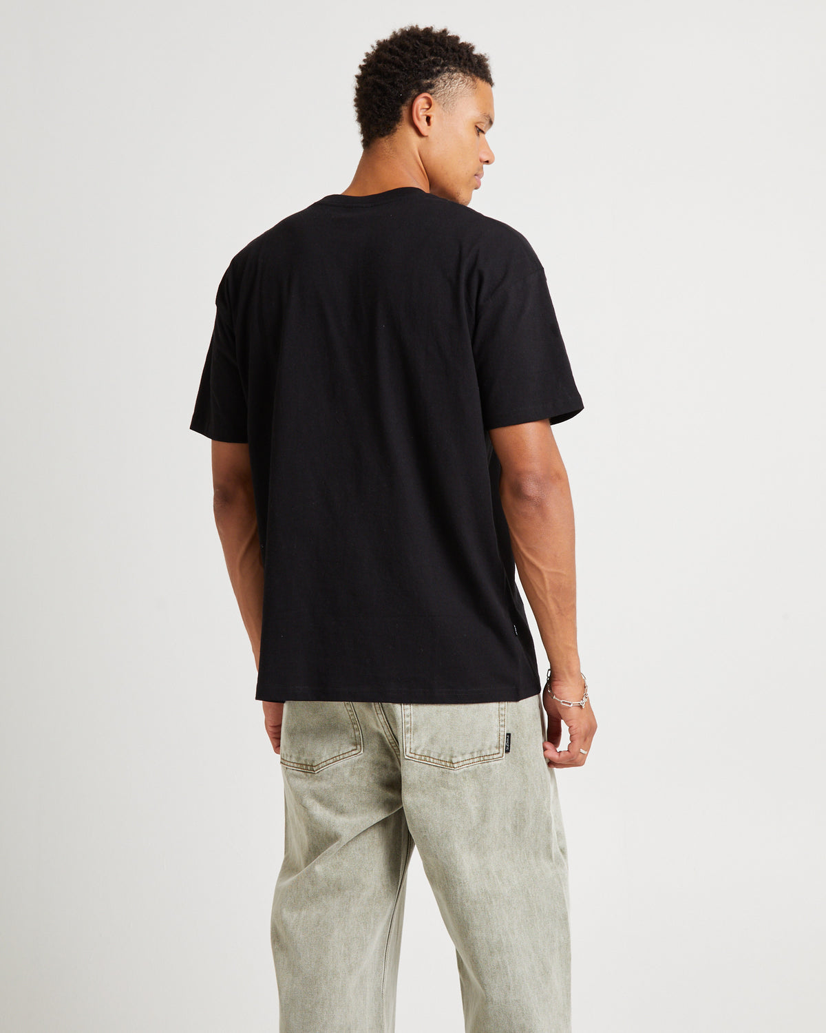 Brat Short Sleeve T-Shirt Washed Black WASHED BLACK