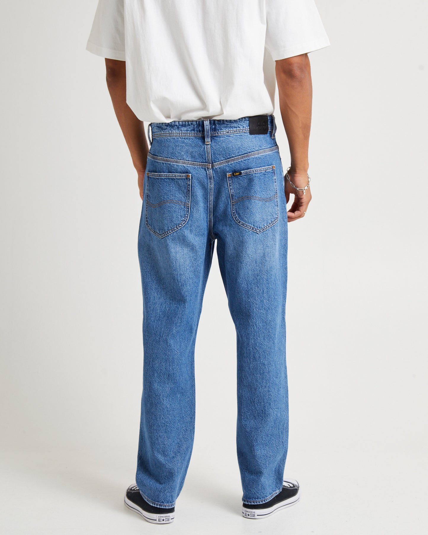 L-Four Baggy Denim Jeans Turntable