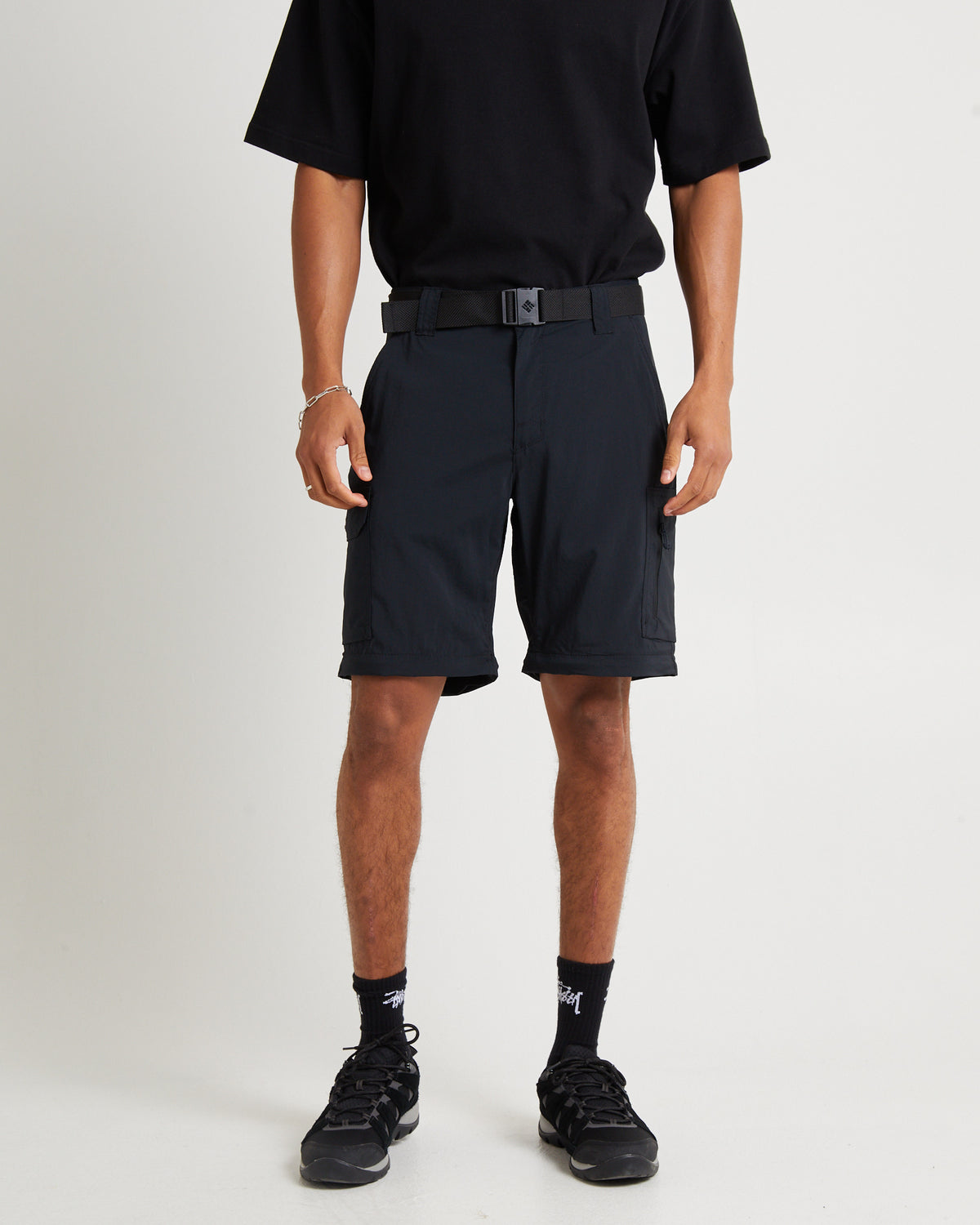 Silver Ridge Convertible Pants Black BLACK