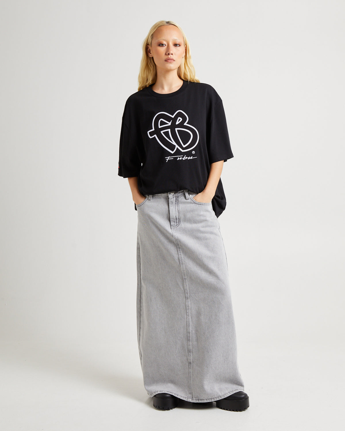 Classic Short Sleeve T-Shirt Black/White BLACK/WHITE