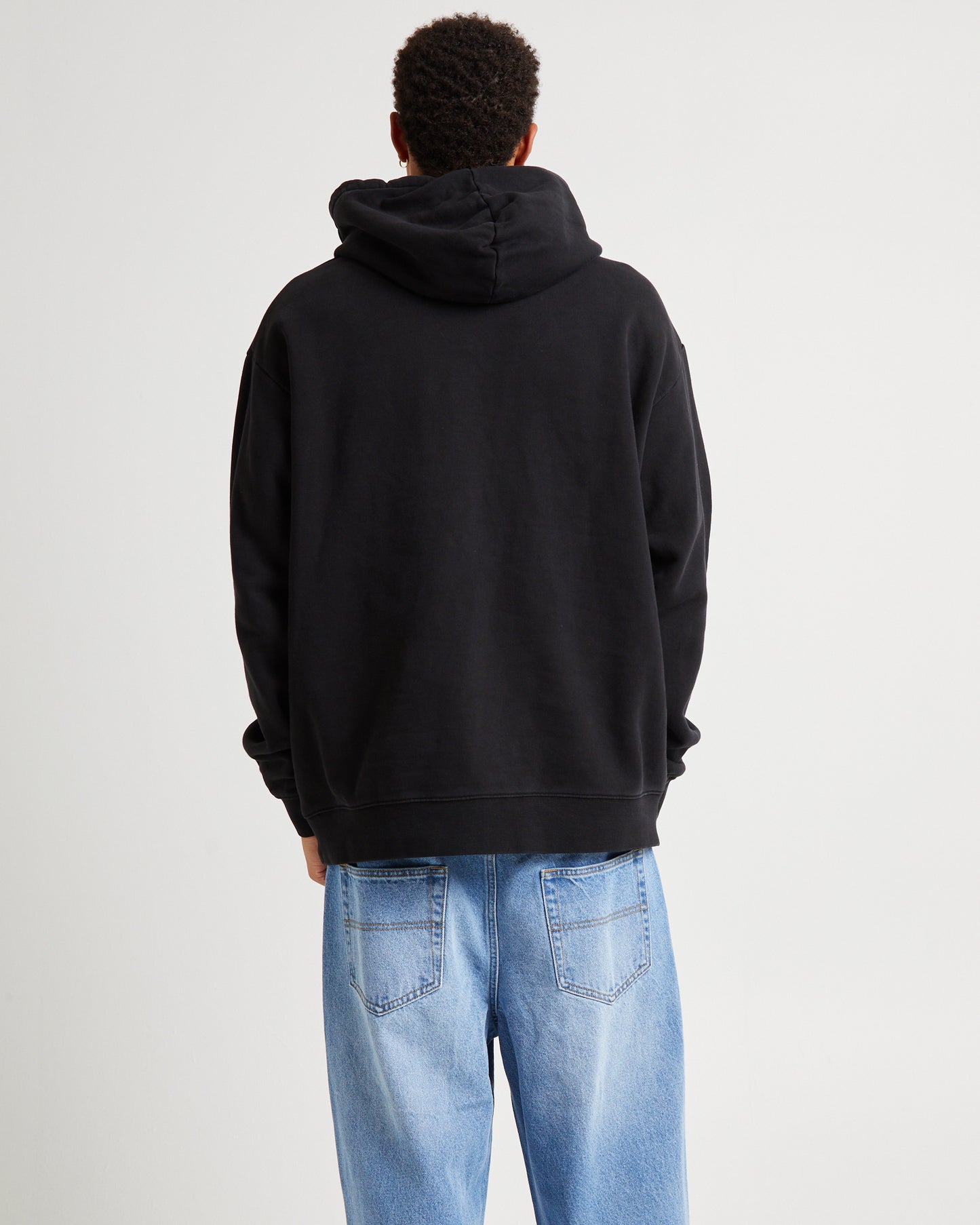 Stock Box Hoodie Black