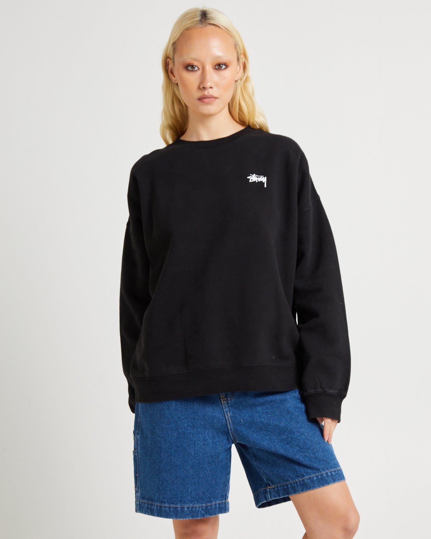 Fuzzy Dice Oversized Crew Jumper