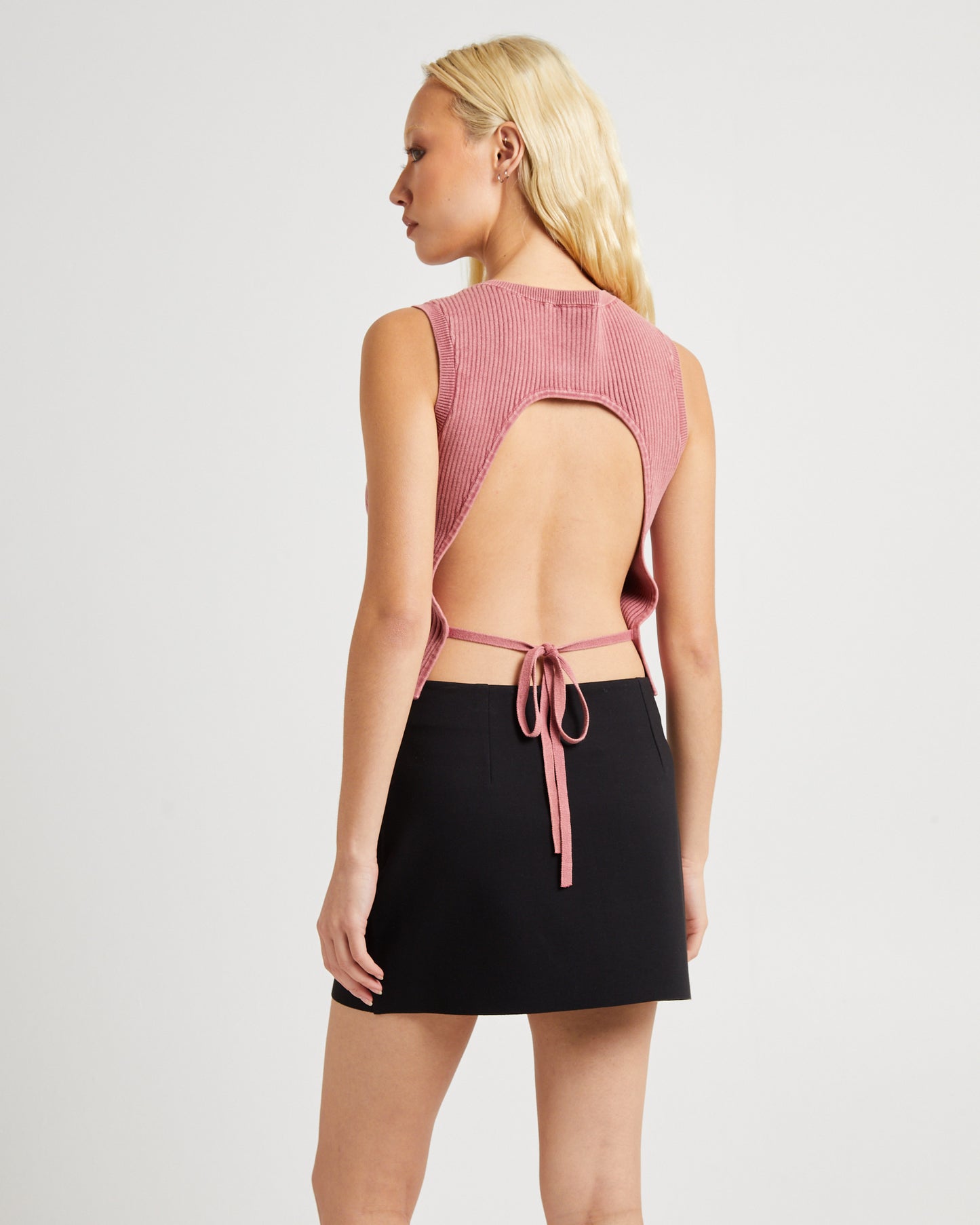 Acid Rave Rib Knit Top