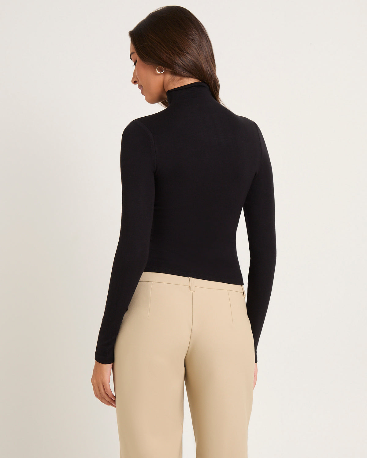 Slinky Long Sleeve Skivvy BLACK
