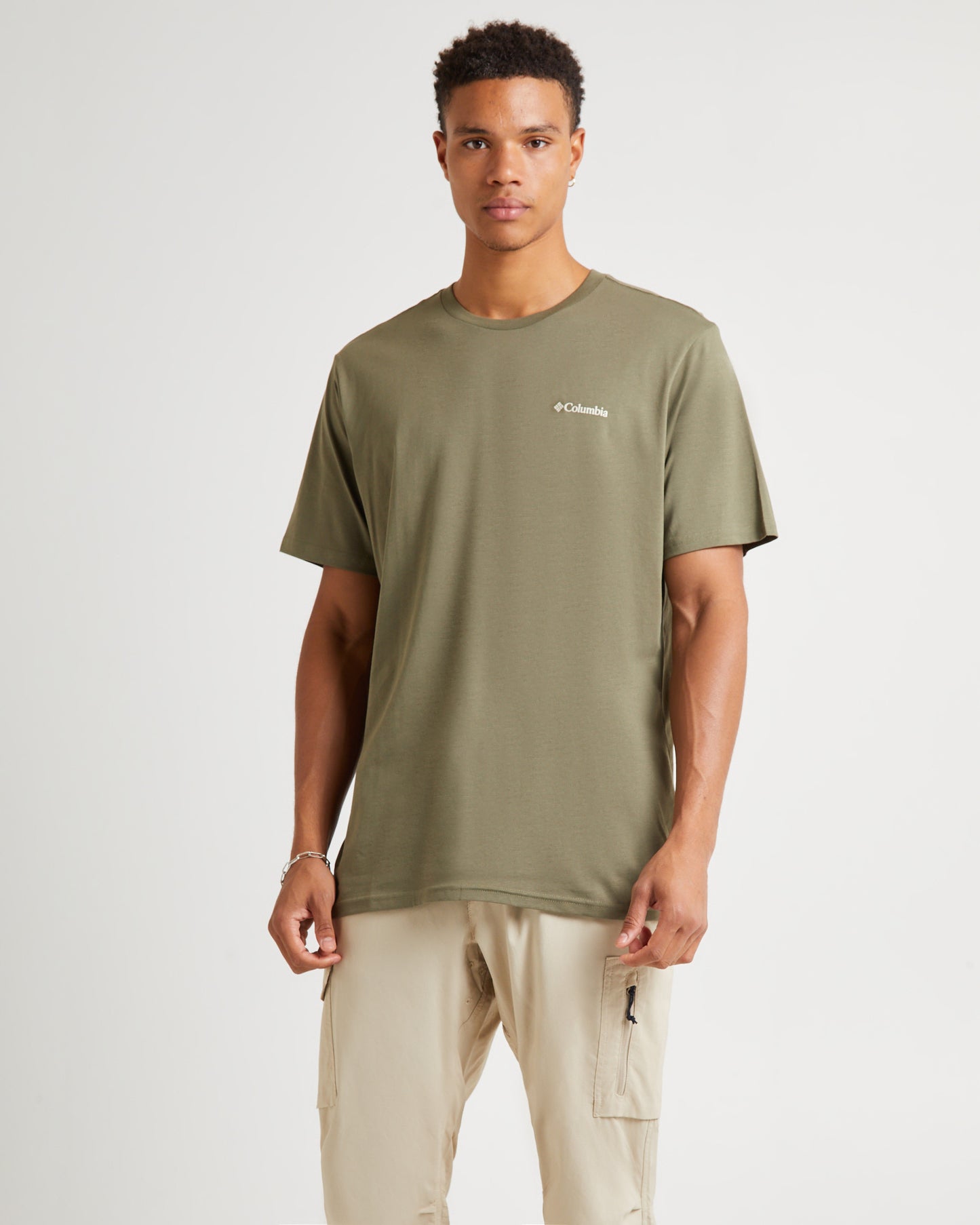 CSC Seasonal Logo T-Shirt Stone Green