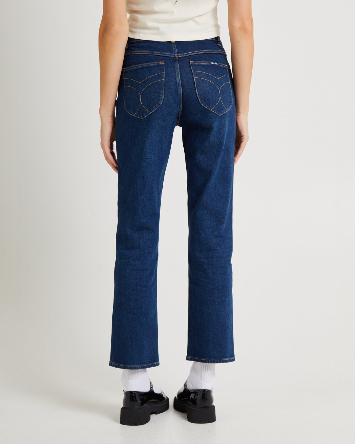 Original Straight Denim Jeans Dark Stone DARK VINTAGE BLUE
