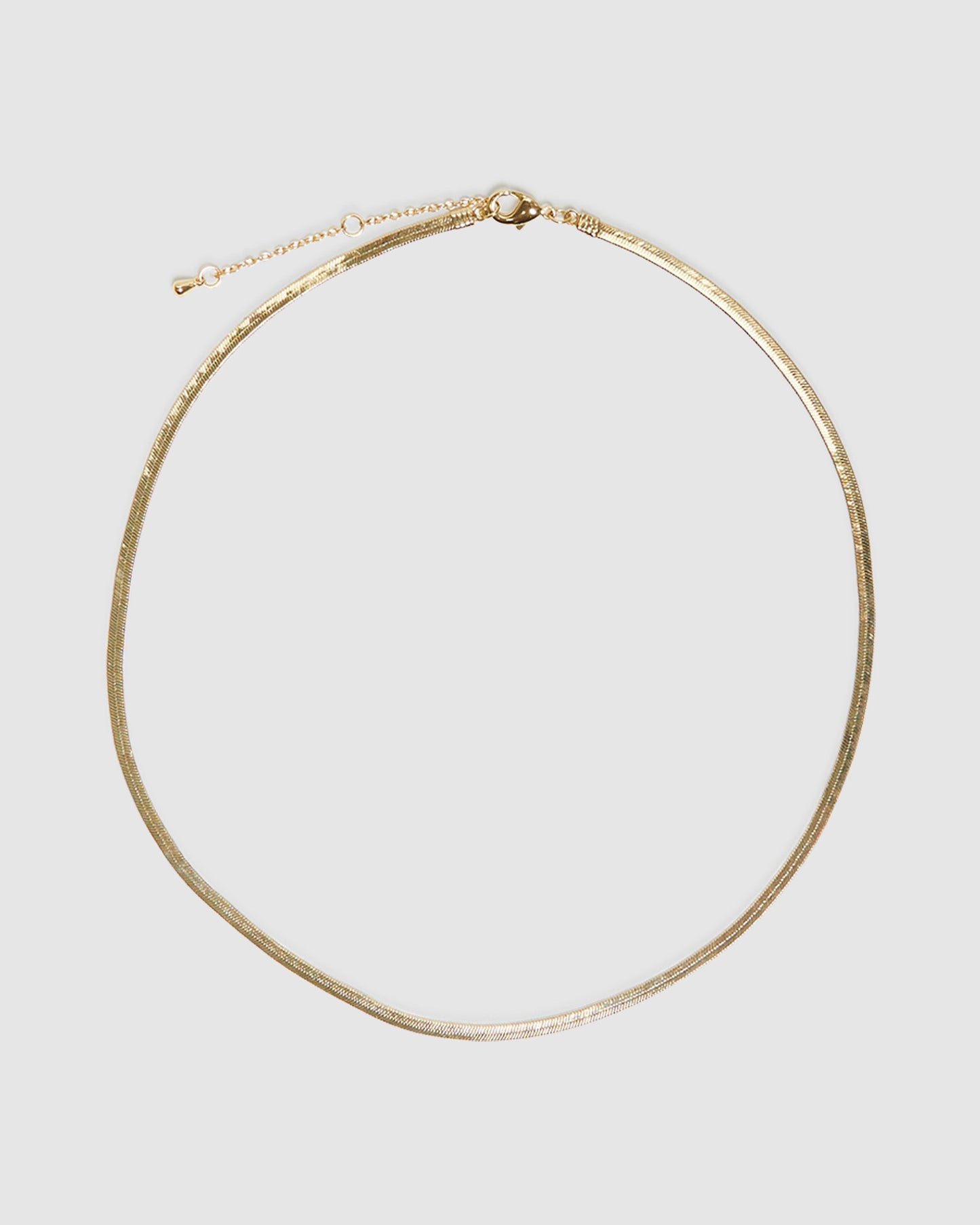 14k Snake Cha Necklace  Plated