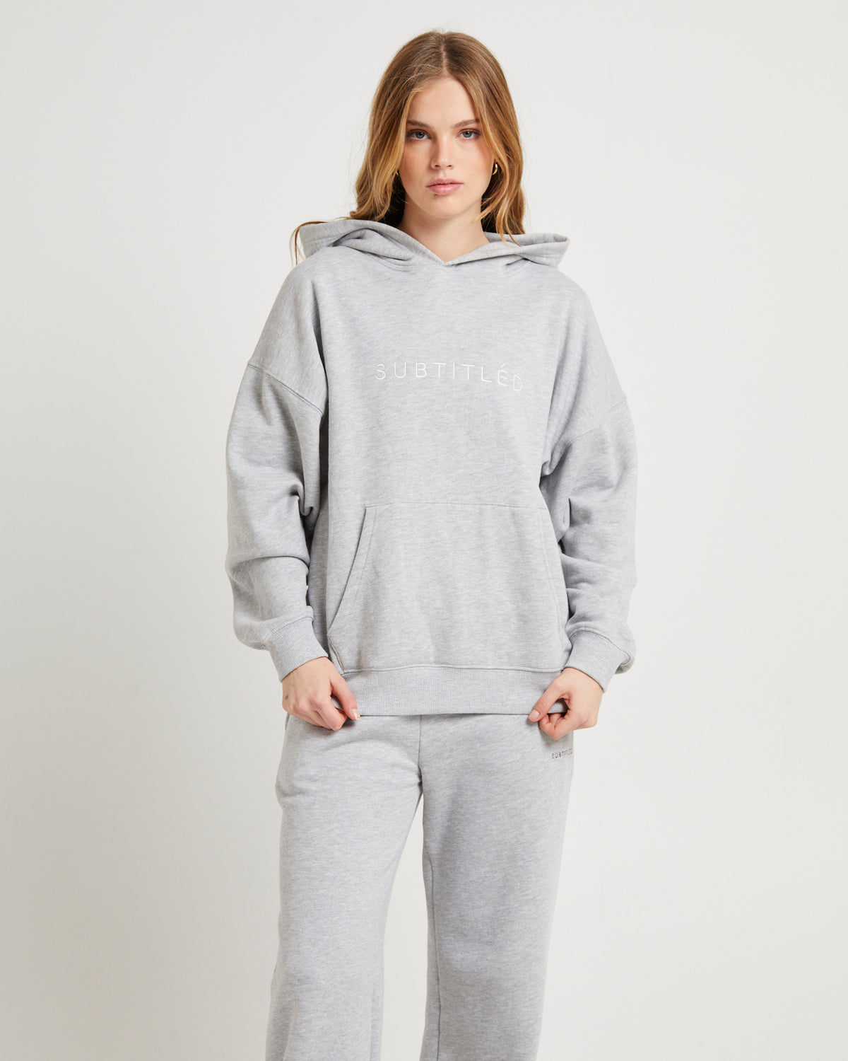 State Oversized Hoodie GREY