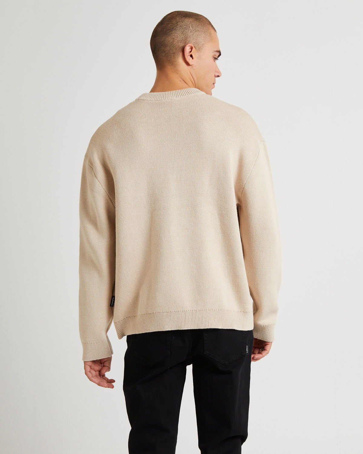 Era Long Sleeve Knit Jumper TAN