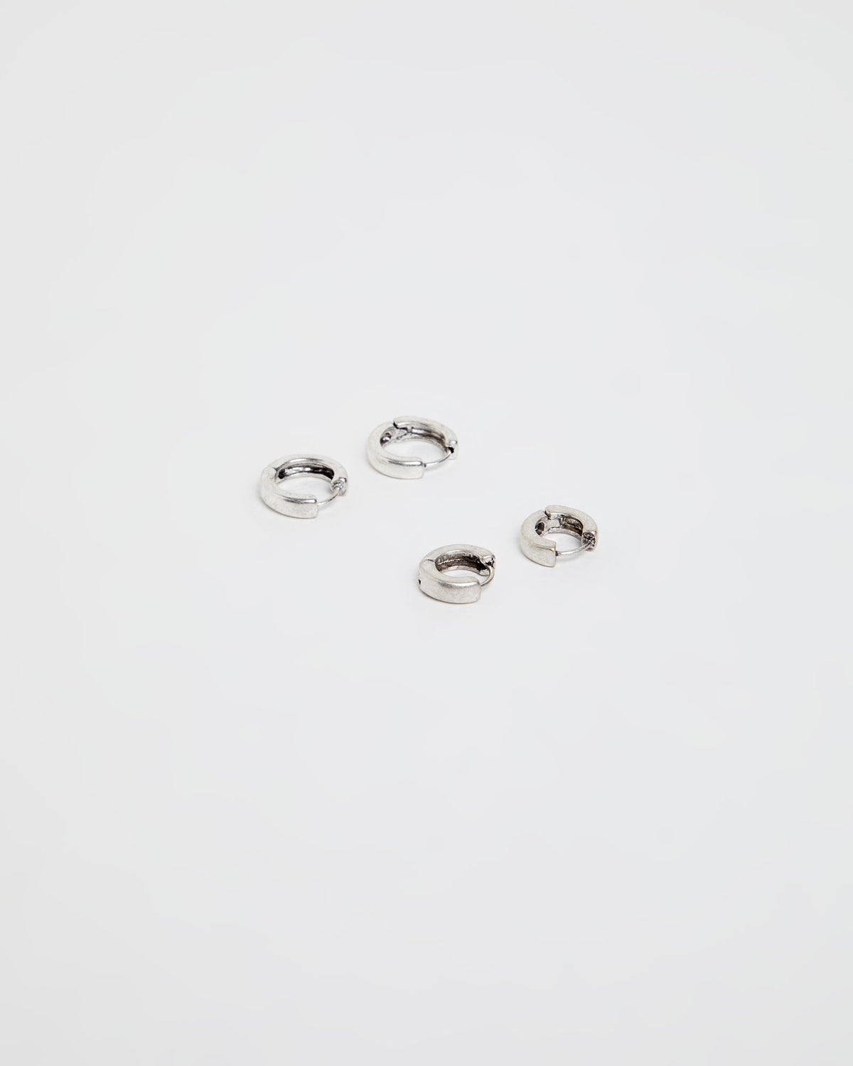 Link Earring Set SILVER