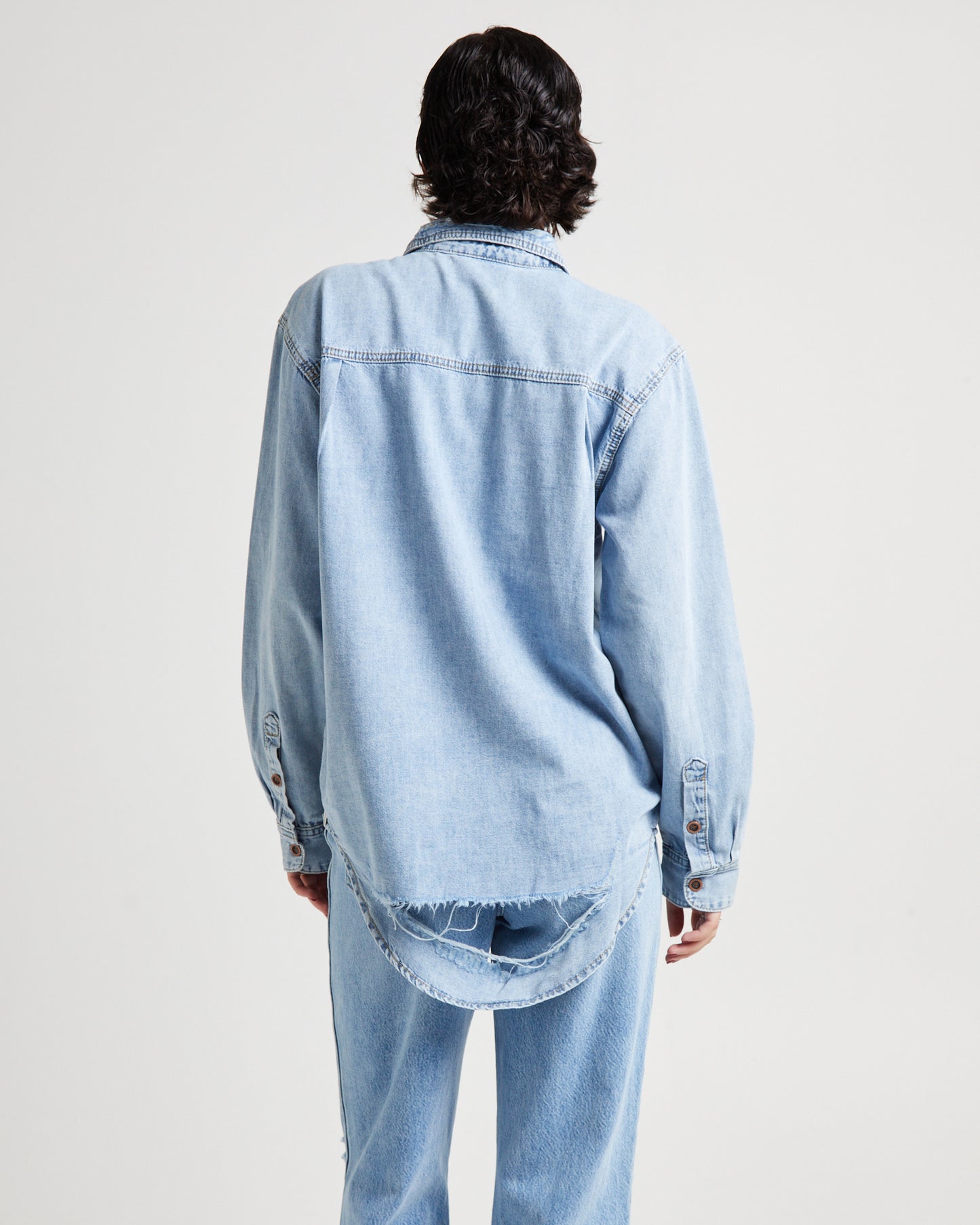 Pacifica Classic Everyday Denim Shirt