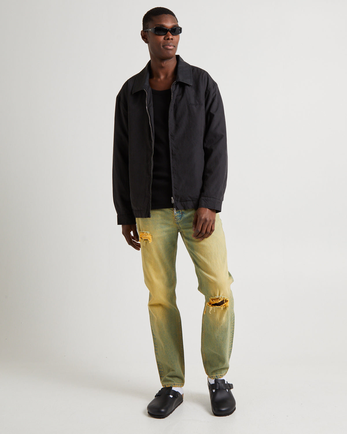 Lou Straight Denim Jeans Riot POLAR