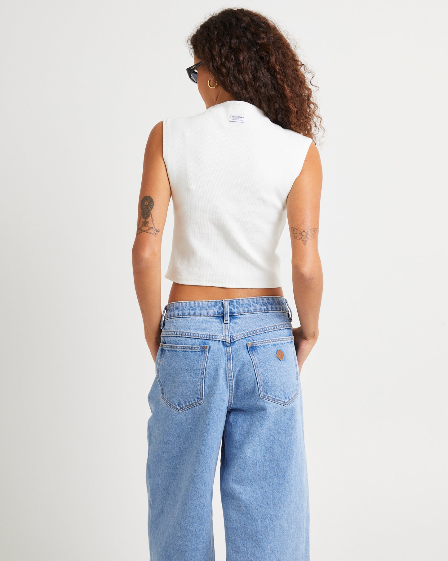 Heather Icon Mock Neck Top