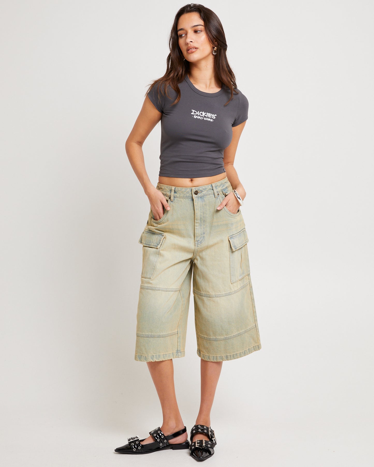 Baby T-Shirt Washed Black