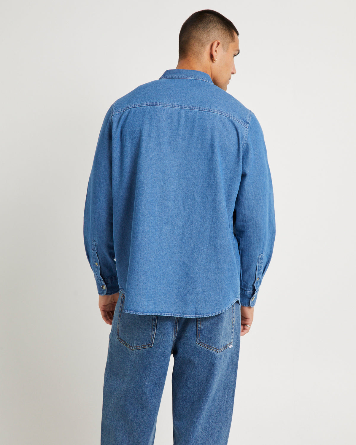 Sunset Denim Shirt BLUE