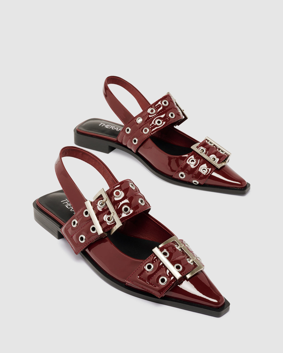 Matilda Pointed Flat CHERRY PATENT