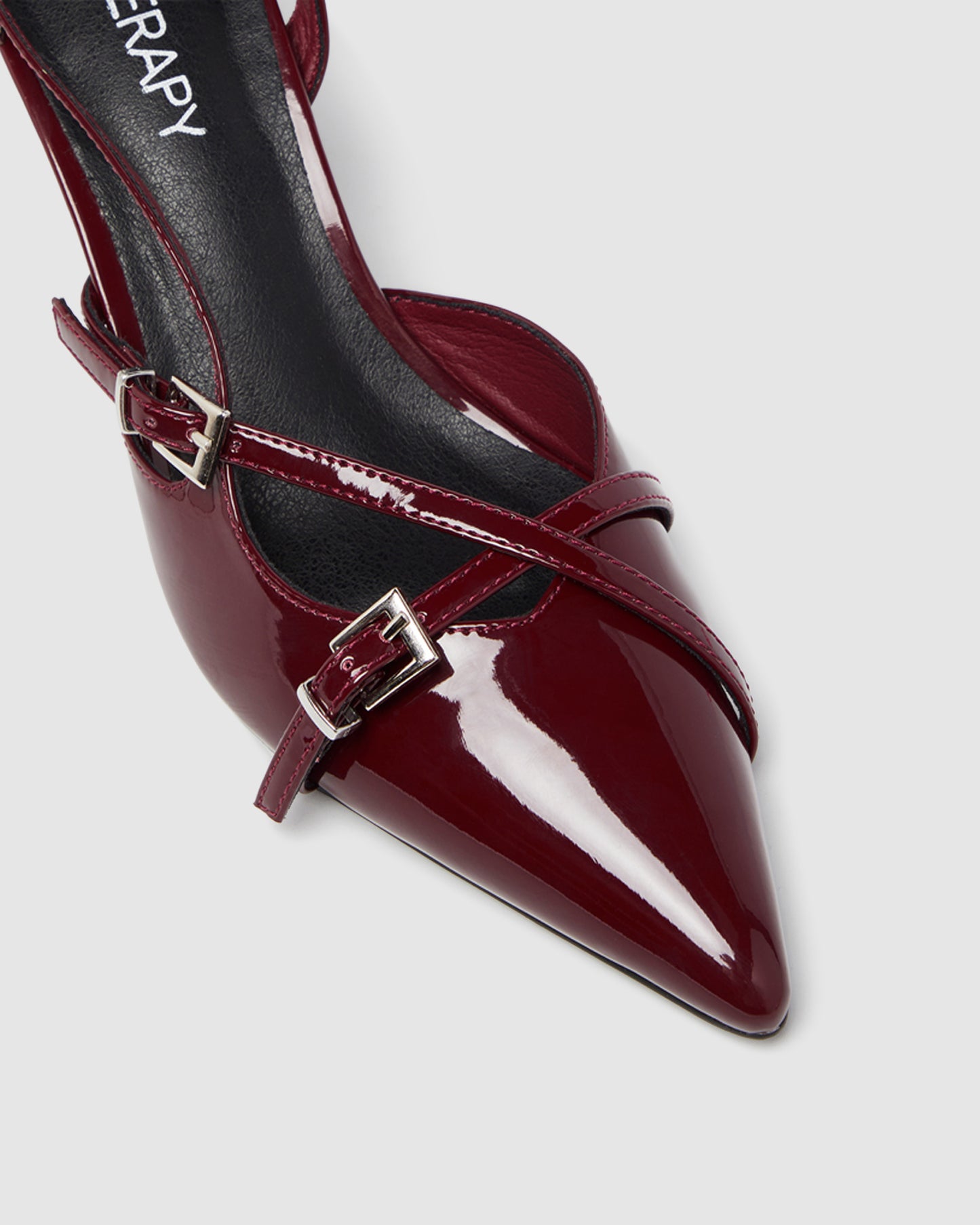 Juicy Slingback Pump Cherry Patent