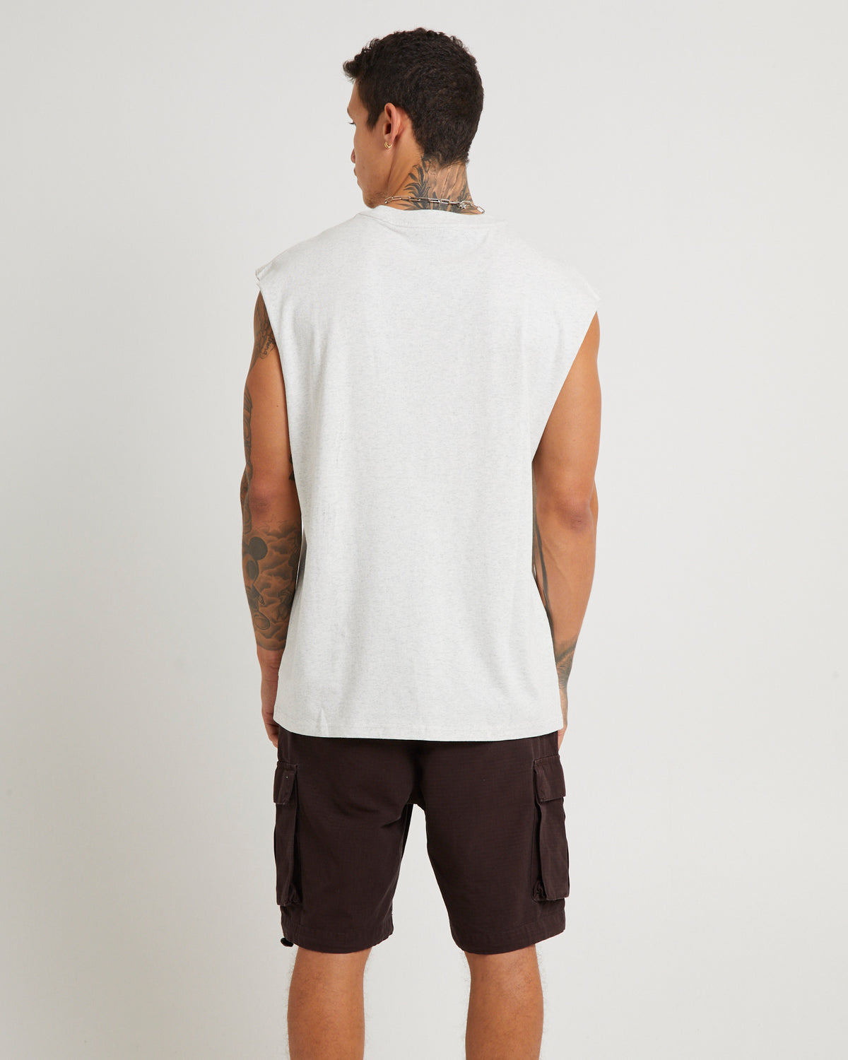Tri Logo Muscle Celtics GREY
