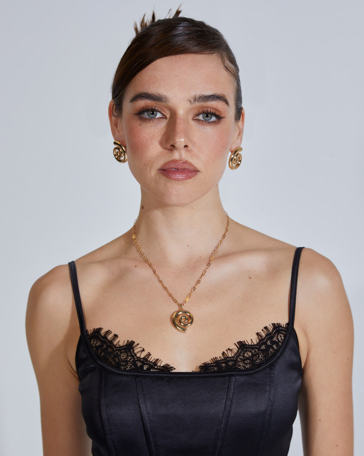Paros Sprial Earring GOLD