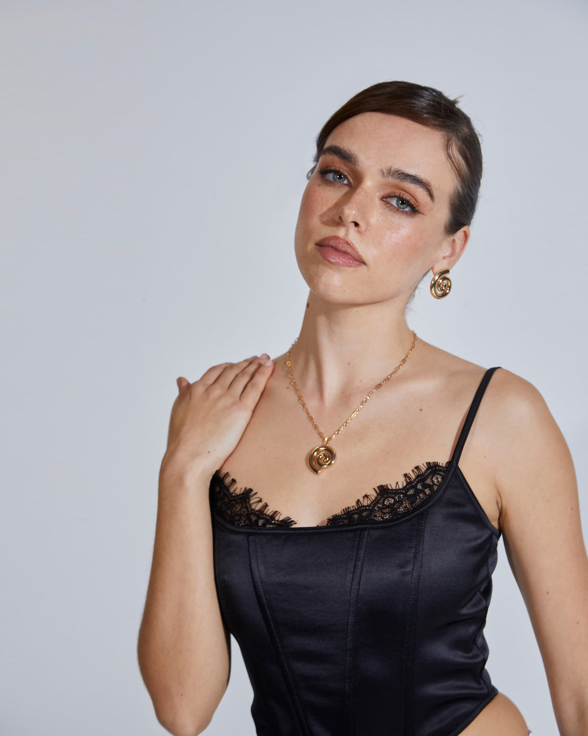 Antiparos Spiral Necklace GOLD