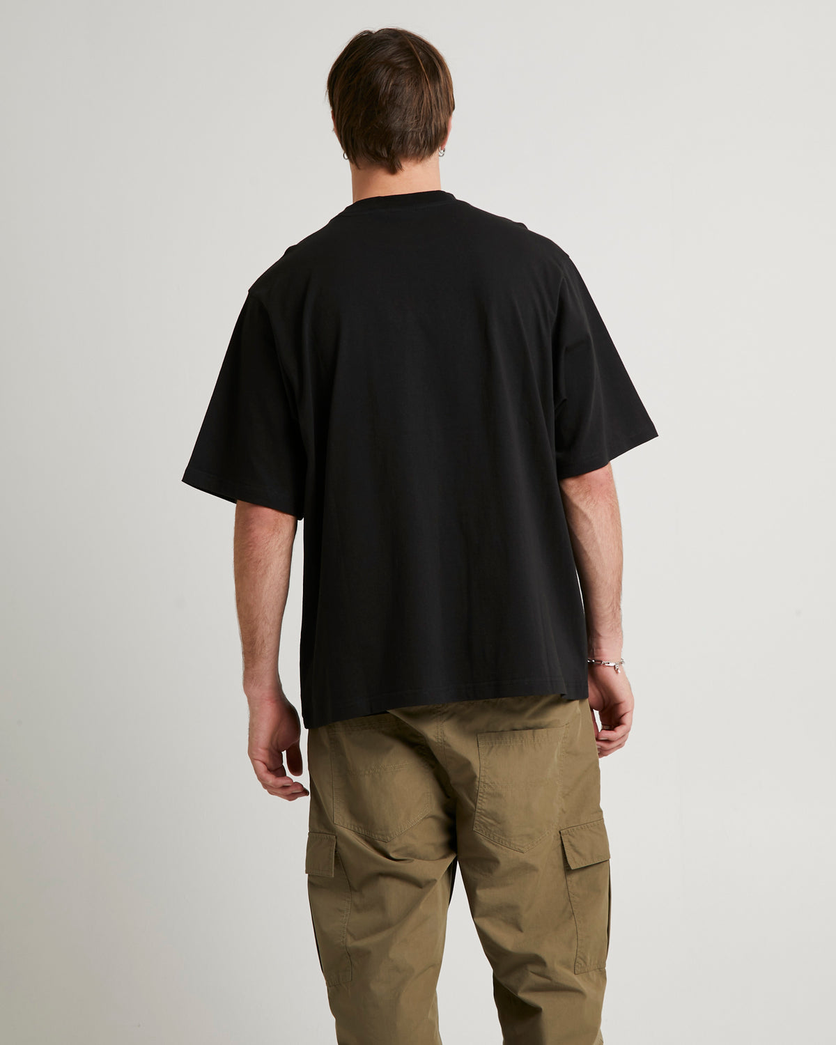 Mid-Script Heavyweight T-Shirt BLACK
