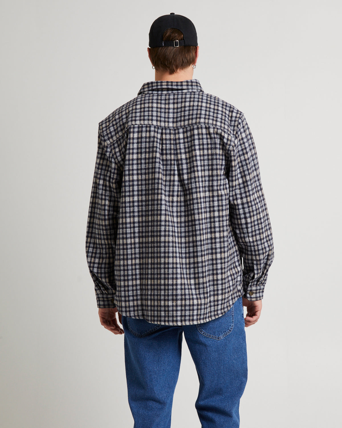 Lee Worker Long Sleeve Shirt Brown Check BROWN CHECK