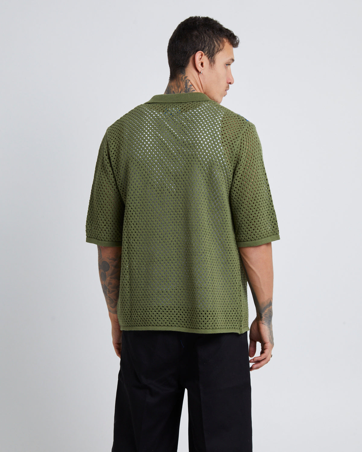 Flora Short Sleeve Shirt GREEN