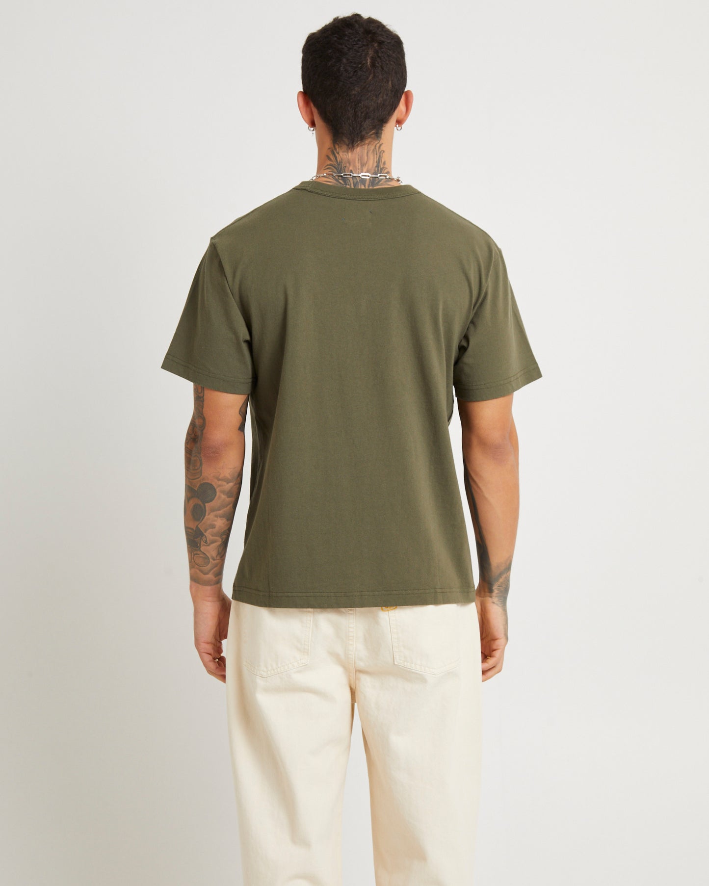 Stencil T-Shirt Army