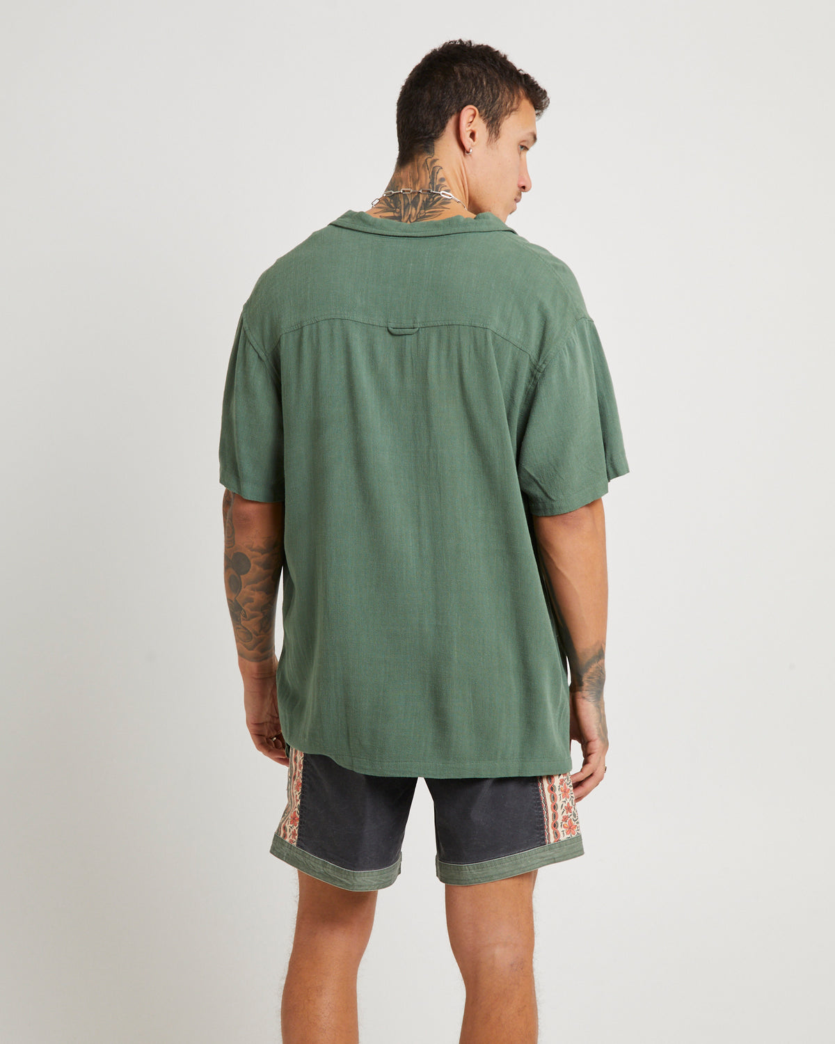 Ernie Resort Shirt MOSS