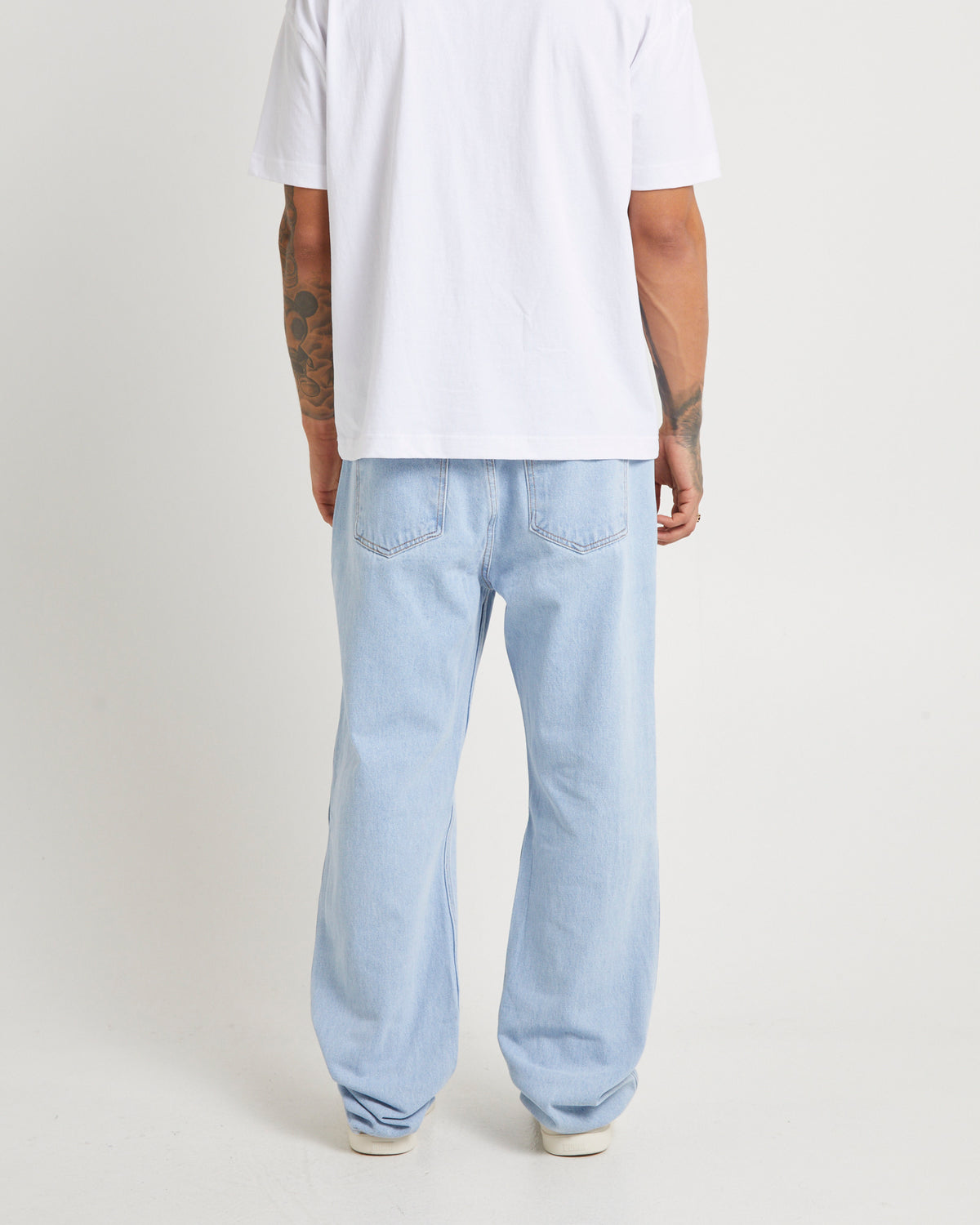Ezy Malcom Denim Jeans BLEACHED DENIM