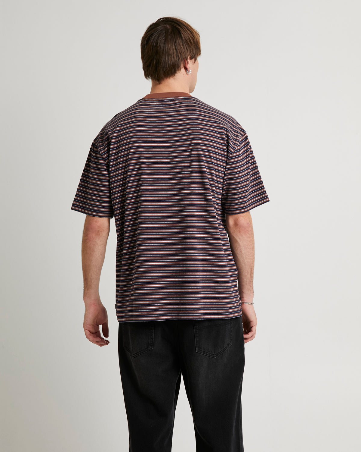 Skate Stripe Short Sleeve T-Shirt NAVY