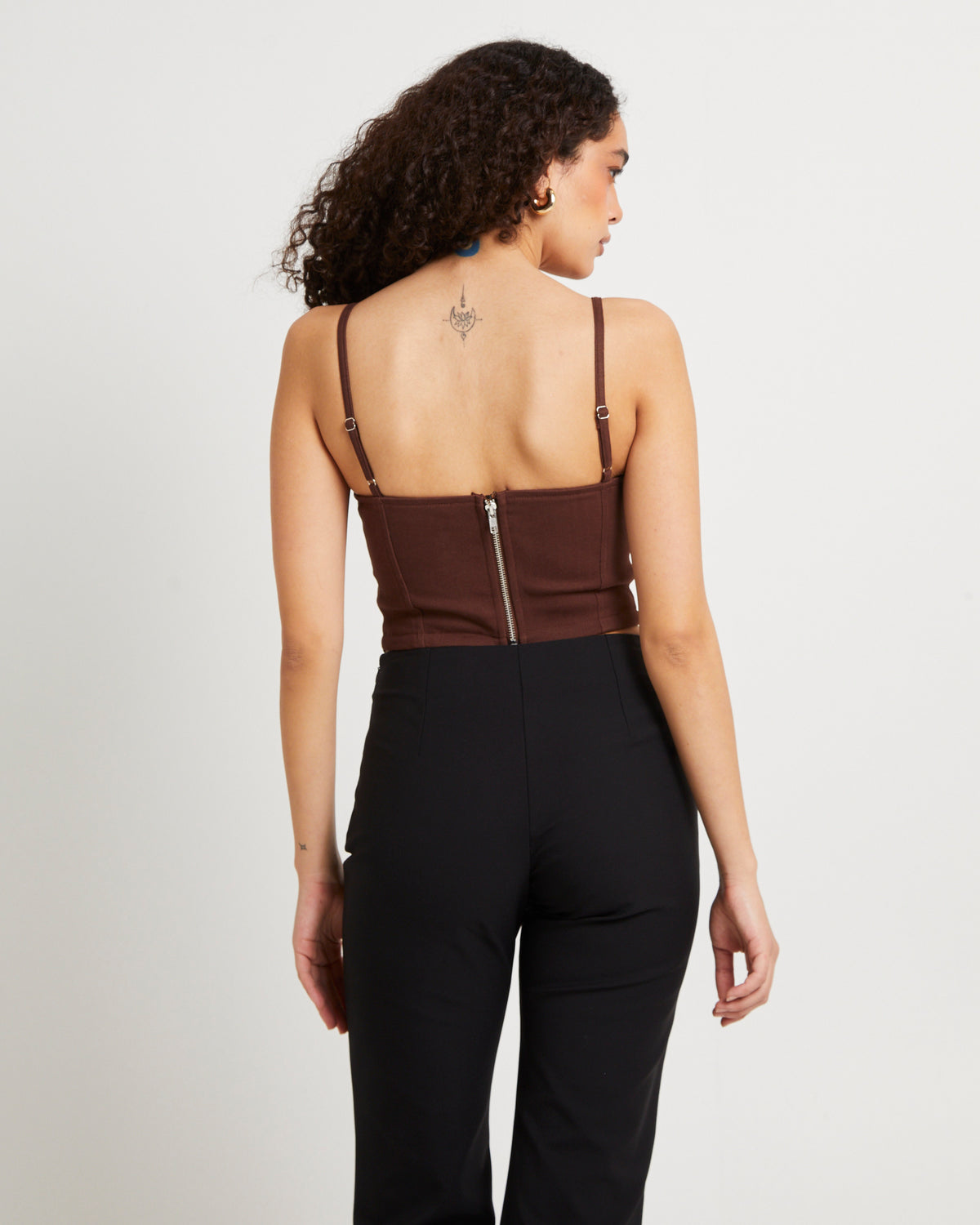 Belted Corset BROWN