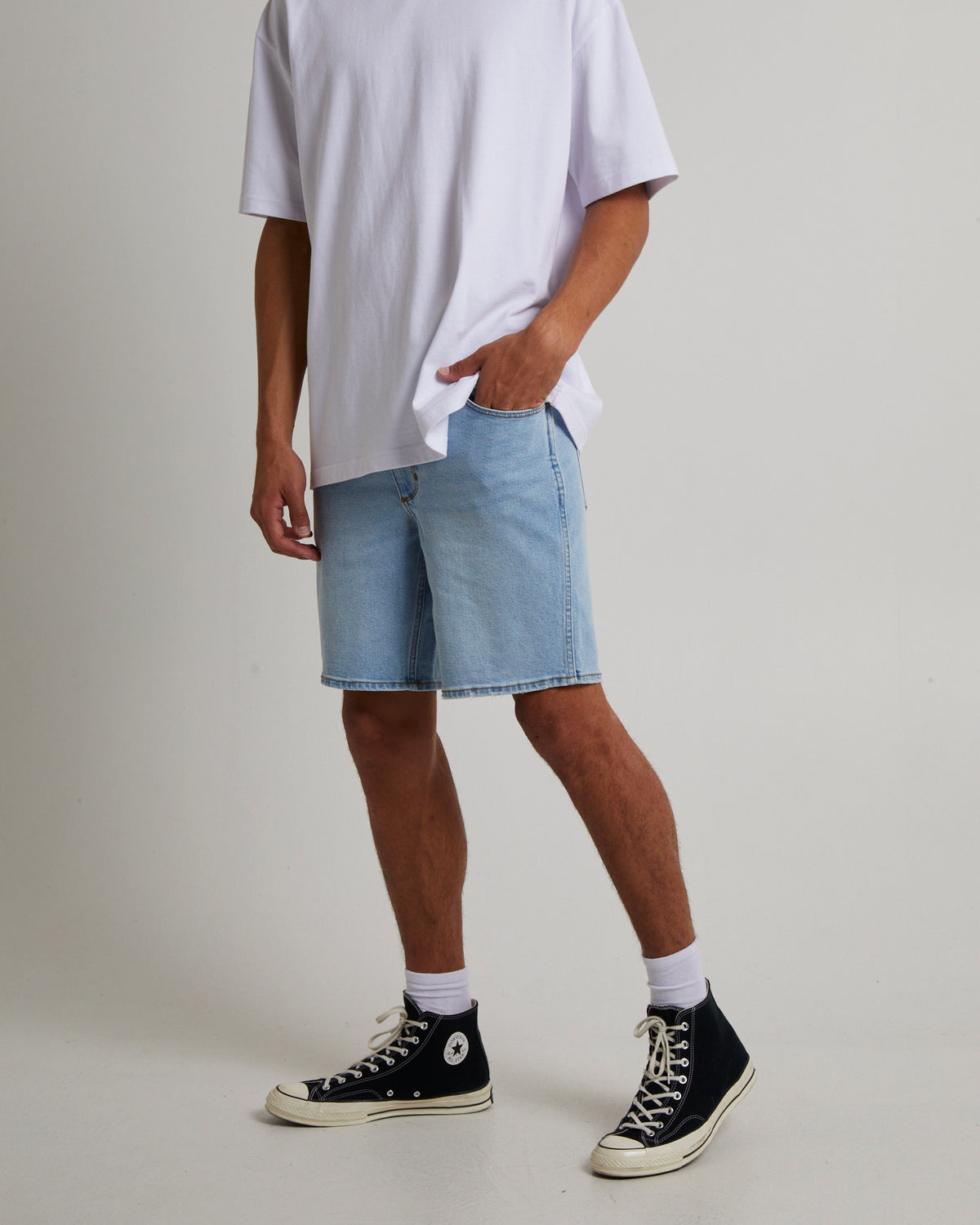 Spencer Relaxed Taper Short BLUE VICE