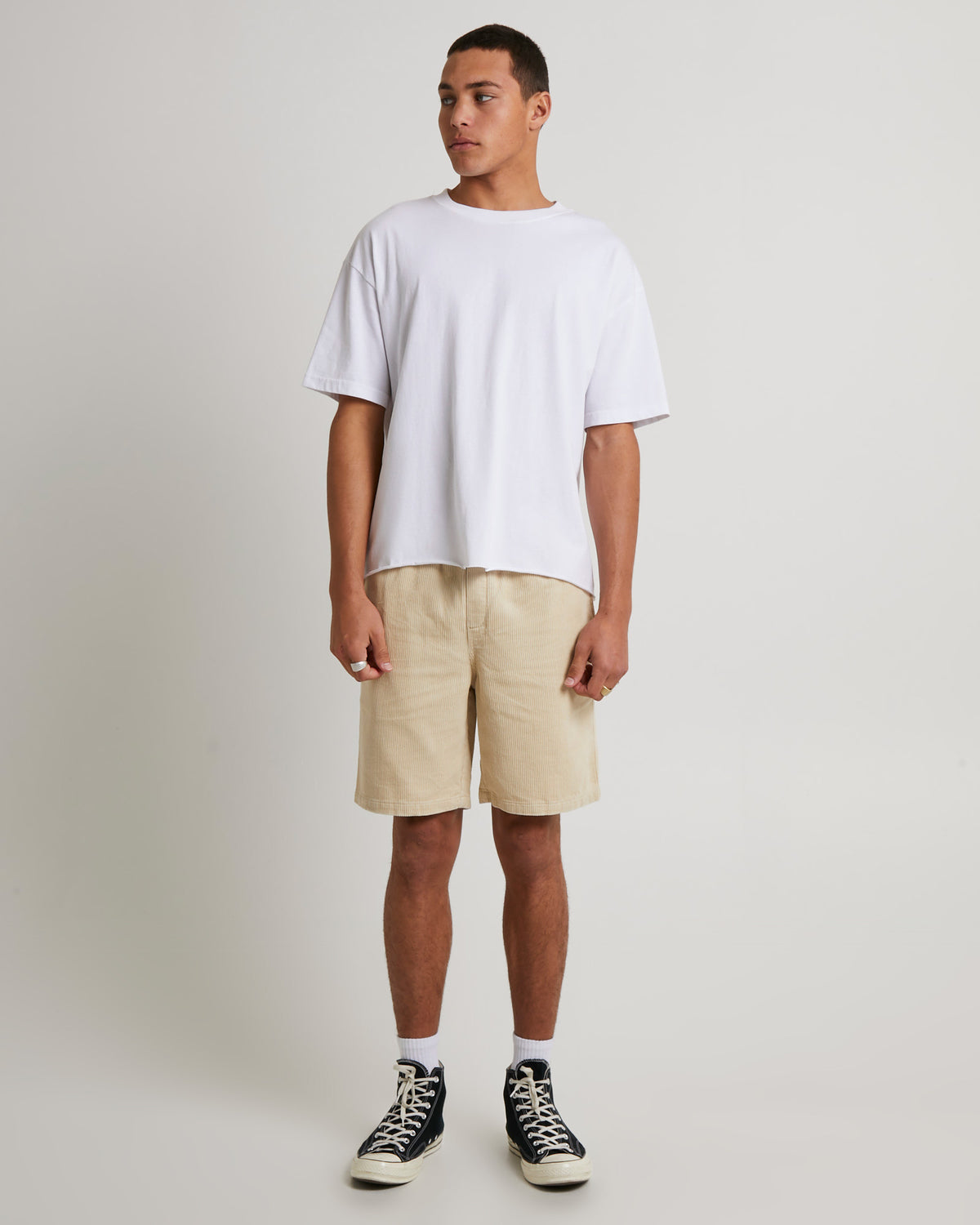 Bedford 2.0 Cord Shorts OFF WHITE